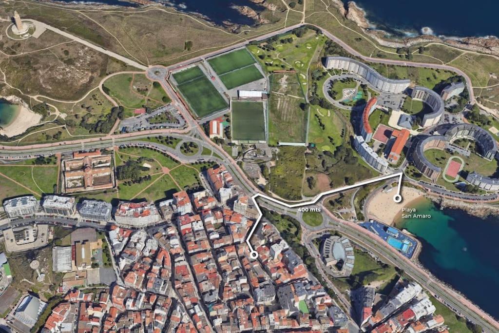 Apartamento Torre De Hercules A Coruña Kültér fotó